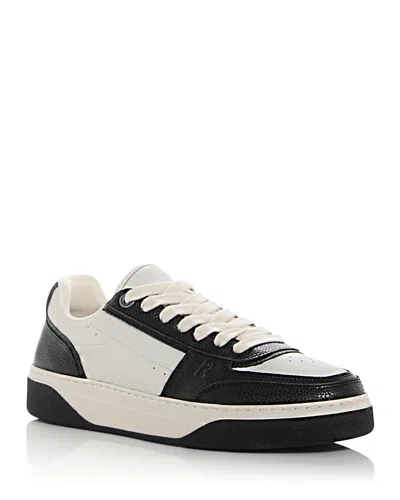 REPRESENT MEN'S INITIAL LOW TOP SNEAKERS