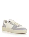 Represent Sneakers Initial In Bicolor In Pelle E Pelle Scamosciata  Uomo In Grey/white