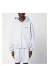 Represent Logo-embroidered Zip-up Hooded Sweatshirt