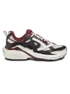 Represent Sneakers Technical Runner Bordeaux And Black In White