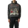 Represent X Metallica Master Of Puppets Hoodie In Vintage Grey