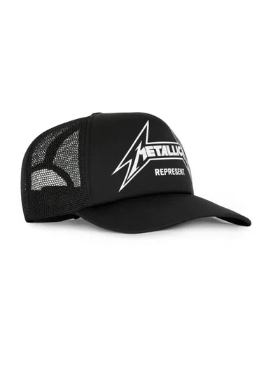 Represent Men's Metallica Trucker Hat In Black