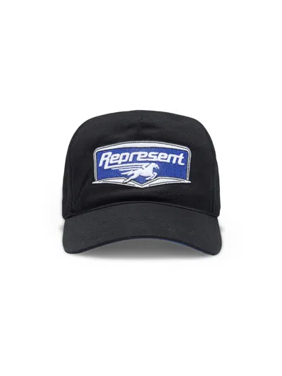Represent Men's Nothing Tougher Cotton Twill Baseball Cap In Black