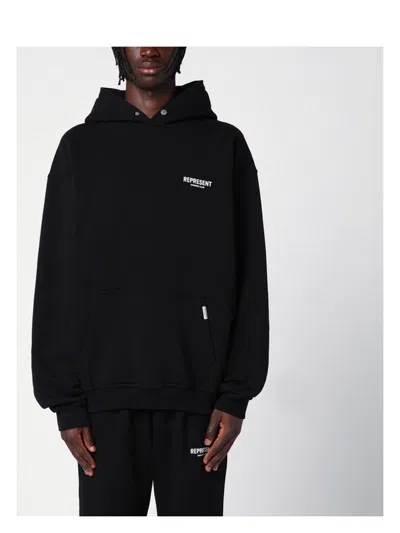 REPRESENT MEN'S OVERSIZED HOODED SWEATSHIRT