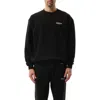 Represent Owners Club Logo Printed Crewneck Sweatshirt In Black