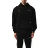 Represent 'patron Of The Club' Black Hoodie With Front And Back Logo Print In Black