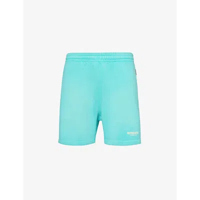 Represent Men's Peppermint Owners' Club Relaxed-fit Cotton-jersey Shorts