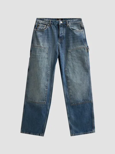 Represent Men's R2 Carpenter Panel Jeans In Blue