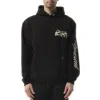 Represent Hooded Sweatshirt With Bold Logo Prints In Black