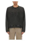 Represent "rep Applique" Sweatshirt In Black