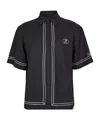 Represent Men's Rep Border Patterned Shirt In Black