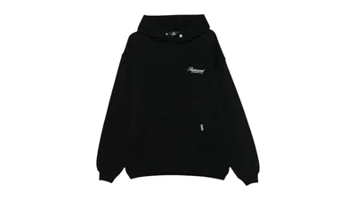 Pre-owned Represent Men's  Club Script Hoodie In Black