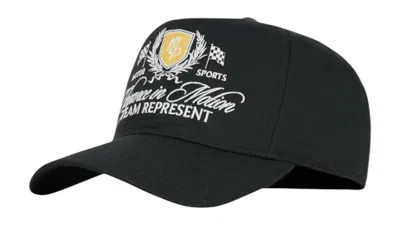Pre-owned Represent Men's  Crest Cap In Black