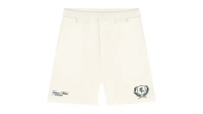 Pre-owned Represent Men's  Crest Short In Antique White