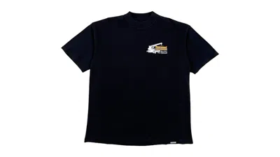 Pre-owned Represent Men's  Design And Construction Short Sleeve T-shirt In Black