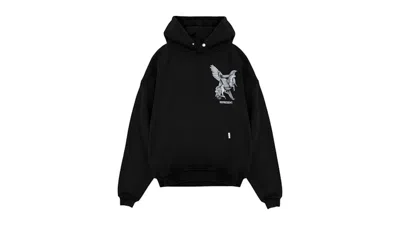 Pre-owned Represent Men's  Elegance In Motion Hoodie In Black