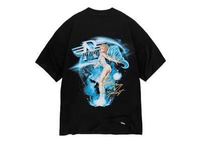 Pre-owned Represent Men's  Enduring Spirit T-shirt In Off Black