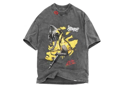 Pre-owned Represent Men's  Every Rose Tee Shirt In Vintage Grey