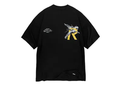 Pre-owned Represent Men's  Giants T-shirt In Jet Black