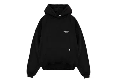 Pre-owned Represent Men's  Owner's Club Hoodie In Black