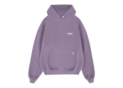 Pre-owned Represent Men's  Owners Club Hoodie In Vintage Violet