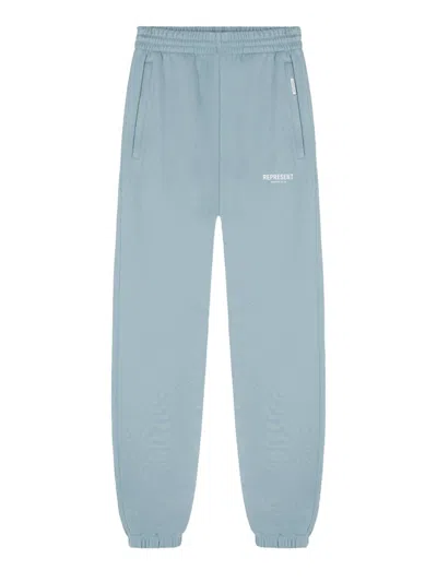 Pre-owned Represent Men's  Owners Club Sweatpants In Powder Blue