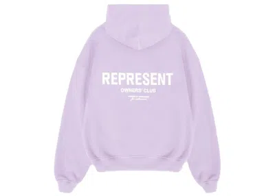 Pre-owned Represent Men's  Owners Club Sweatshirt In Lilac