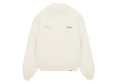 Pre-owned Represent Men's  Patron Of The Club Sweater In Cream