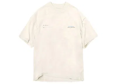 Pre-owned Represent Men's  Patron Of The Club T-shirt In Flat White