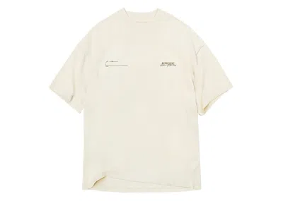 Pre-owned Represent Men's  Patron Of The Club Tee Shirt In Cream In White