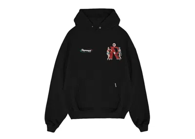 Pre-owned Represent Men's   Premium Hoodie In Off Black