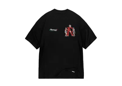 Pre-owned Represent Men's   Premium T-shirt In Off Black
