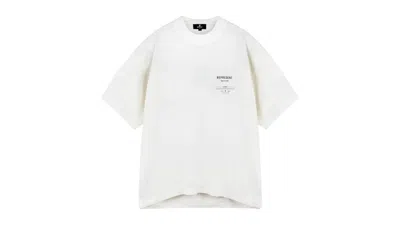 Pre-owned Represent Men's  Revere Manor T-shirt In Aged White