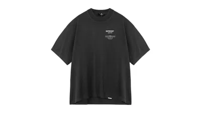 Pre-owned Represent Men's  Revere Manor T-shirt In Stained Black