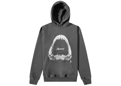 Pre-owned Represent Men's  Shark Jaws Hoodie In Vintage Grey