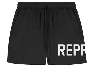 Pre-owned Represent Men's  Swim Shorts In Black