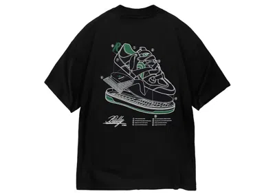 Pre-owned Represent Men's  X Stockx Bully Tee Shirt (edition Of 300) In Aged Black