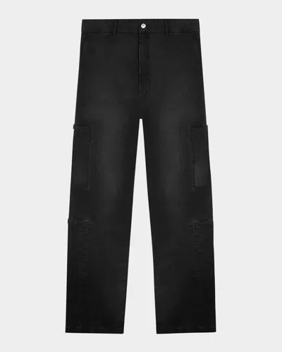 Represent Season Cargo Pant In Jet Black