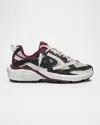 Represent Sneakers Technical Runner Bordeaux And Black In Black