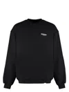 Represent Owners Club Logo Printed Crewneck Sweatshirt In Black