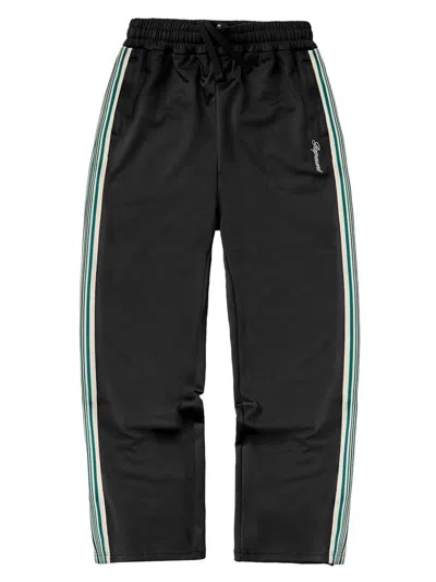 Represent Men's Taped Track Pants In Black