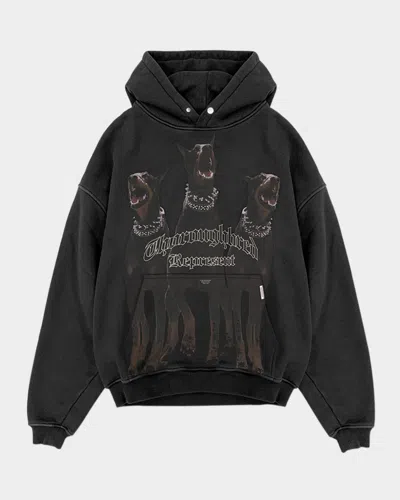 REPRESENT MEN'S THOROUGHBRED GRAPHIC HOODIE