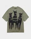 Represent T-shirt With Doberman Print
