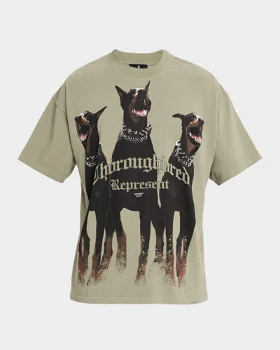 REPRESENT MEN'S THOROUGHBRED GRAPHIC T-SHIRT