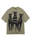 Represent Men's Thoroughbred Logo T-shirt In Green