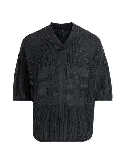 Represent Men's Varsity Knit Jersey In Gray