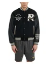 Represent Owners Club Varsity Jacket In Black