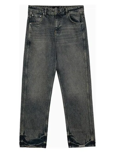 REPRESENT MEN'S WASHED-EFFECT DENIM JEANS