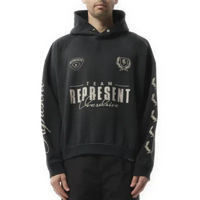 Represent Men's World Championship Hoodie In Black
