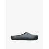 Represent Leather Slip-on Mules In Black